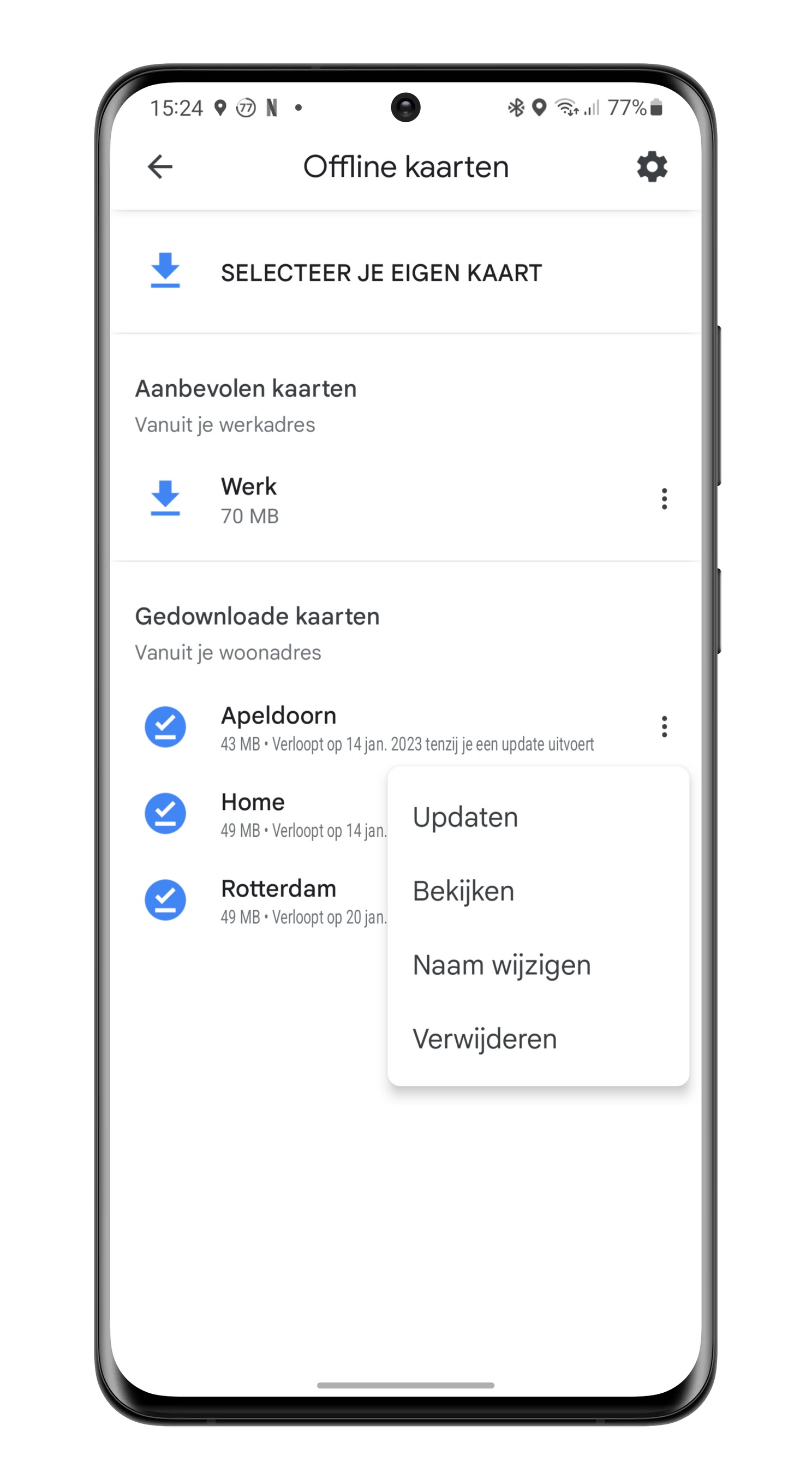 Zo gebruik je Google Maps zonder internetverbinding