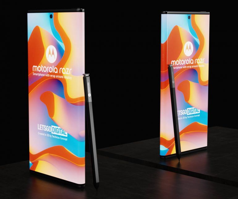 'Nieuwe Motorola krijgt wrap-around display en stylus'