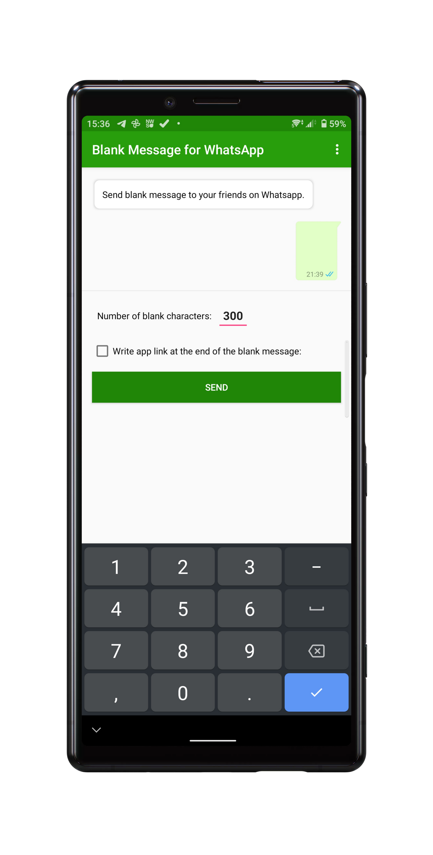 WhatsApp-grap: zo stuur je lege berichten naar je vrienden