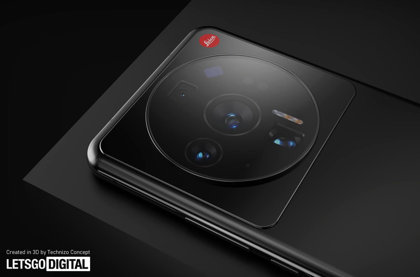Het ronde cameradesign met meerdere lenzen