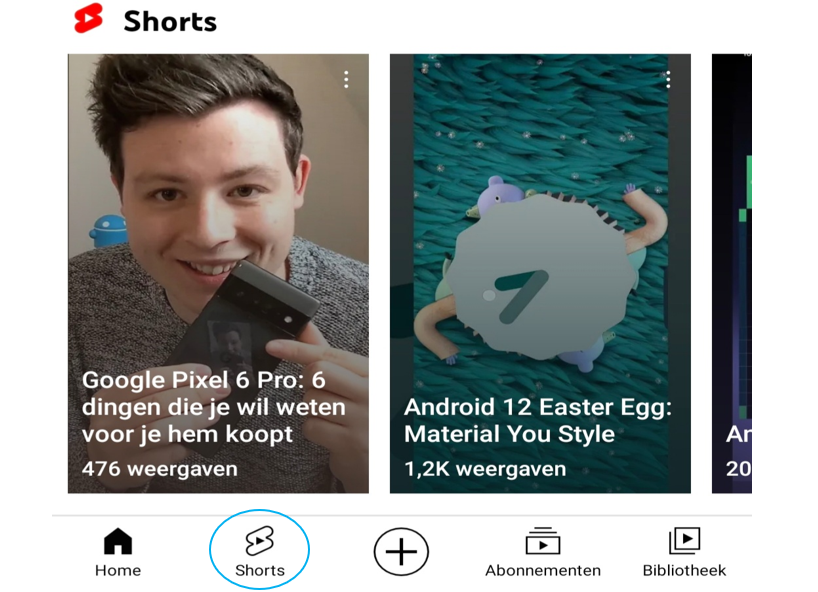 YouTube Shorts heeft in twee jaar meer dan 5 biljoen weergaven