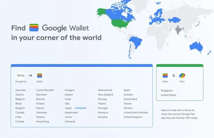 Google Wallet komt terug als verzamelplek voor je creditcards, klantenkaarten en meer
