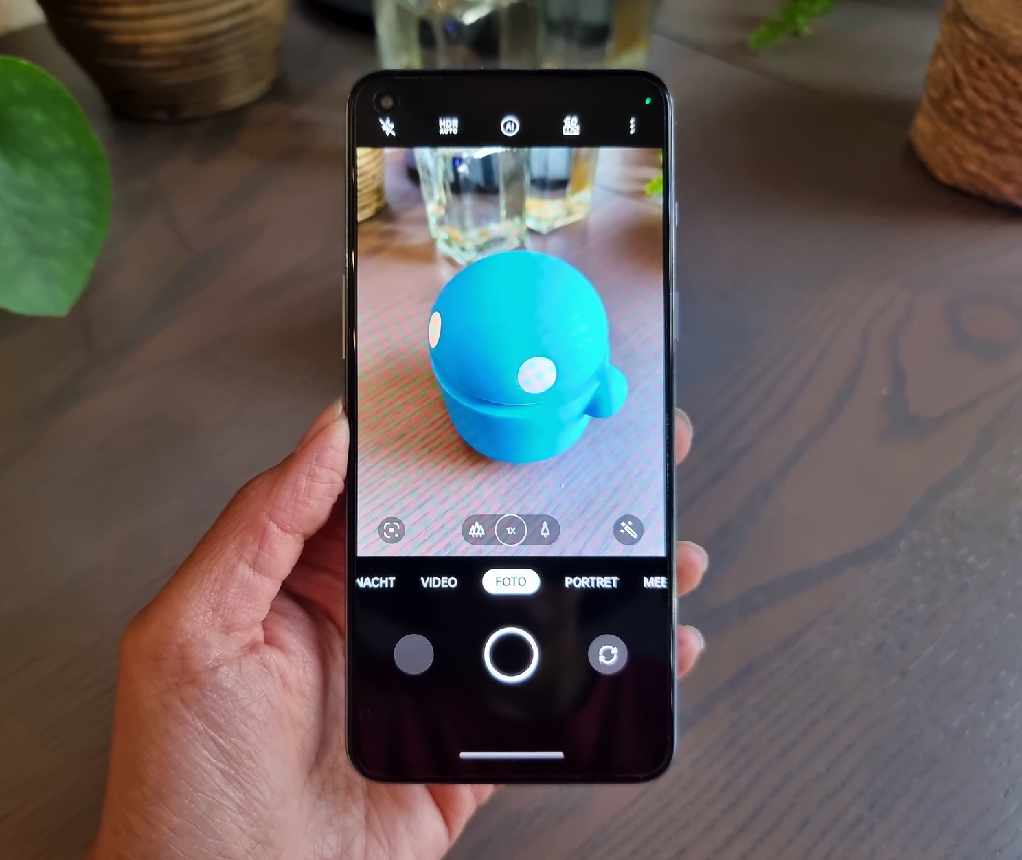 De camera-app op de OnePlus Nord 2T