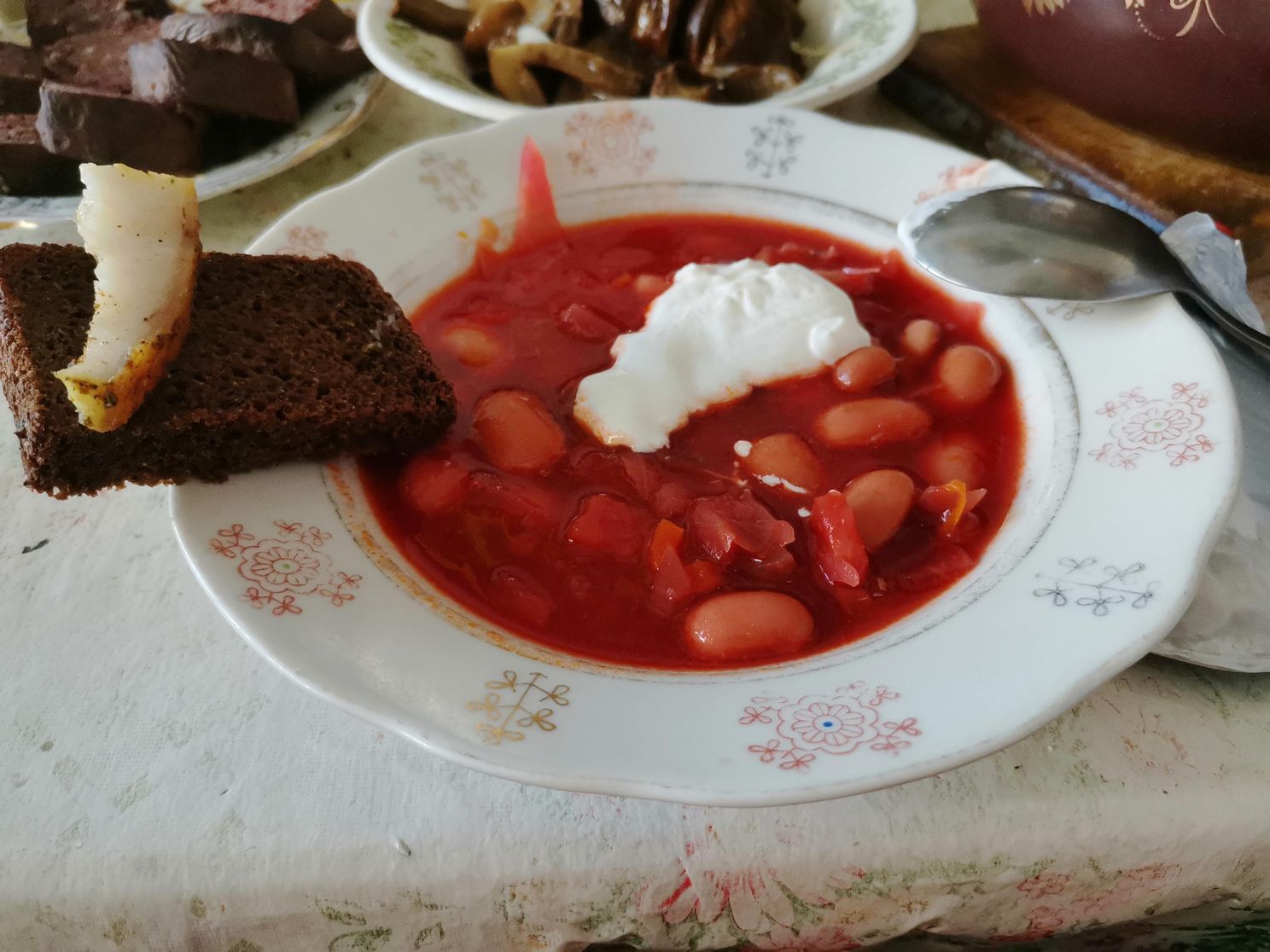 Mijn bord met borsh
