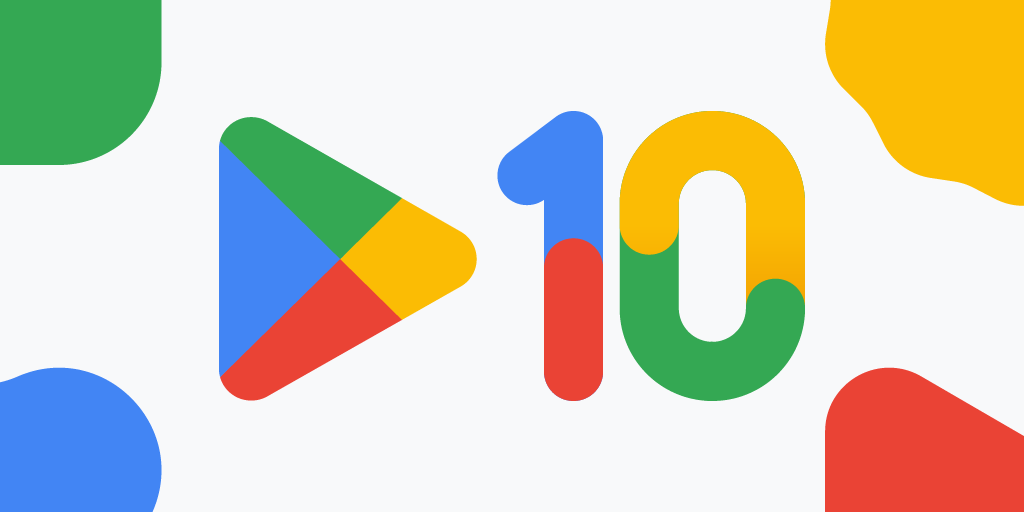 Google Play Store celebrates tenth anniversary with new logo and a present