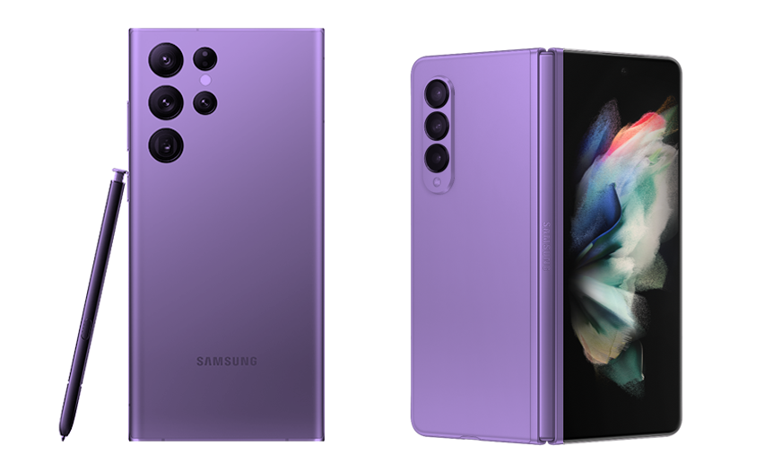 Samsung Galaxy S22 spotted in the color 'Bora Purple'