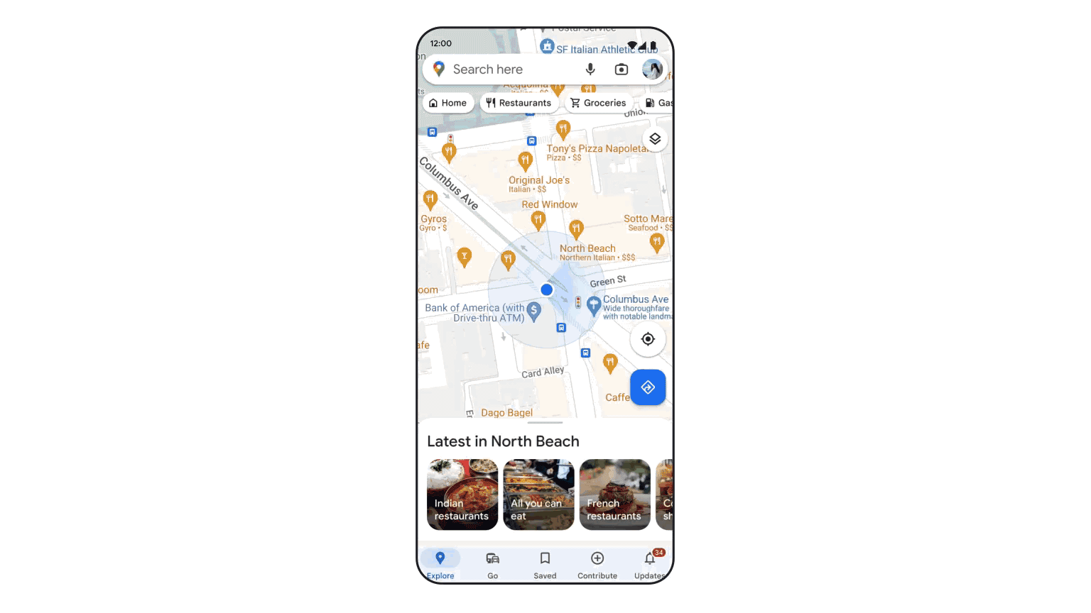 Live View in Maps