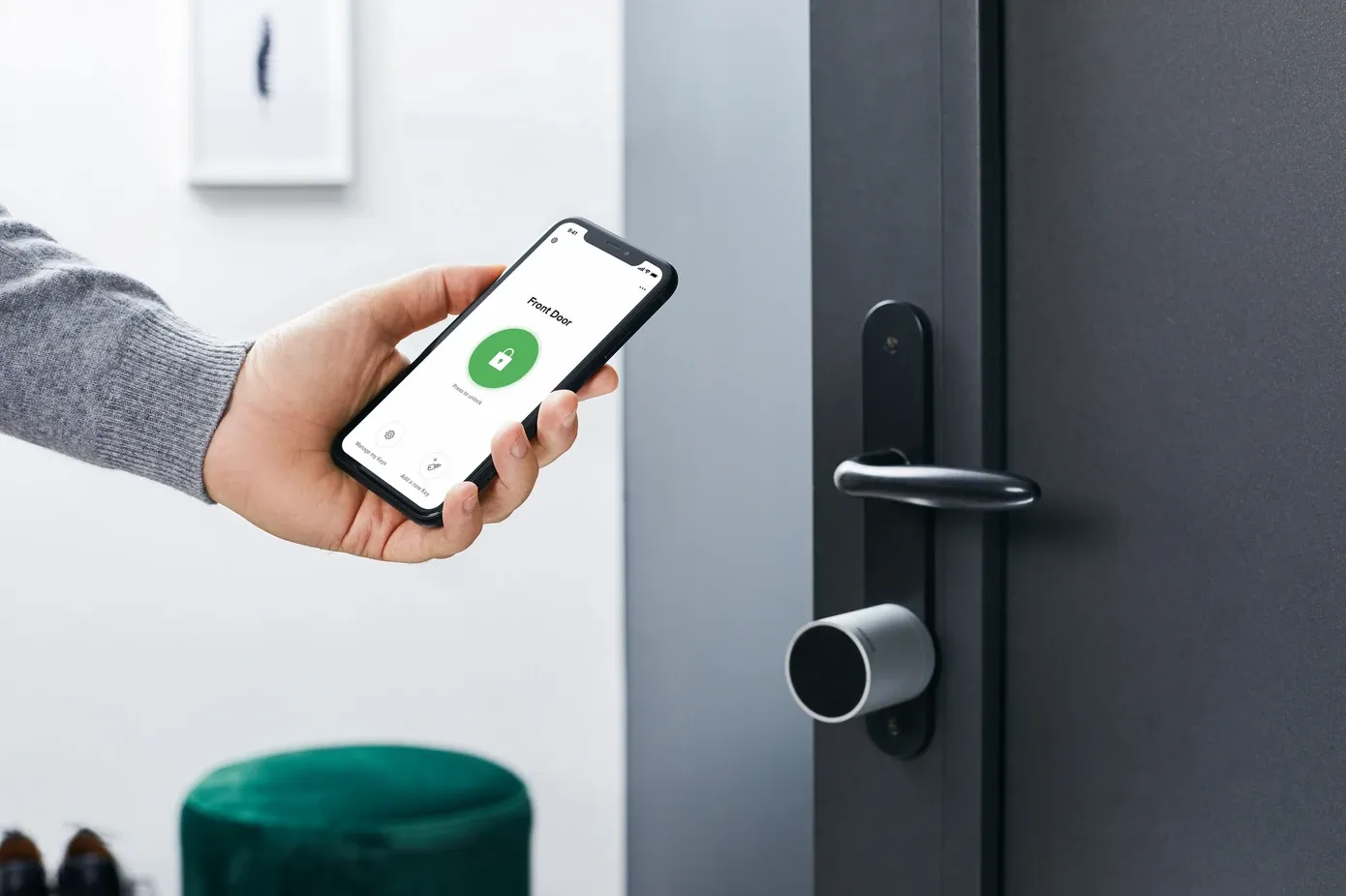 Netatmo is working on a smart door lock without WiFi, with a smart key