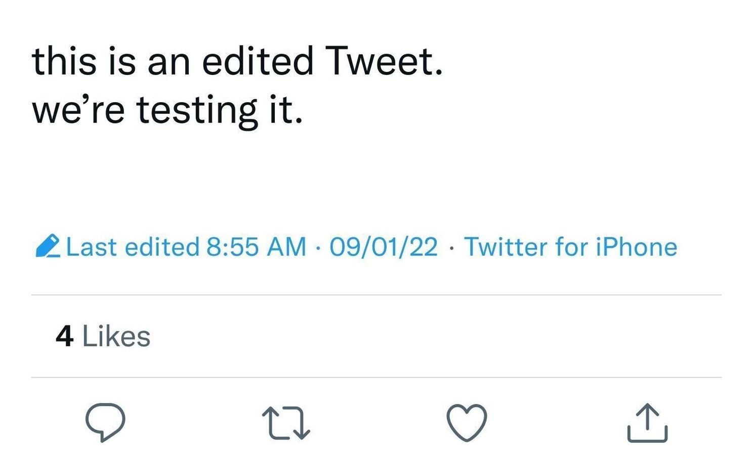 You can edit a tweet for half an hour later