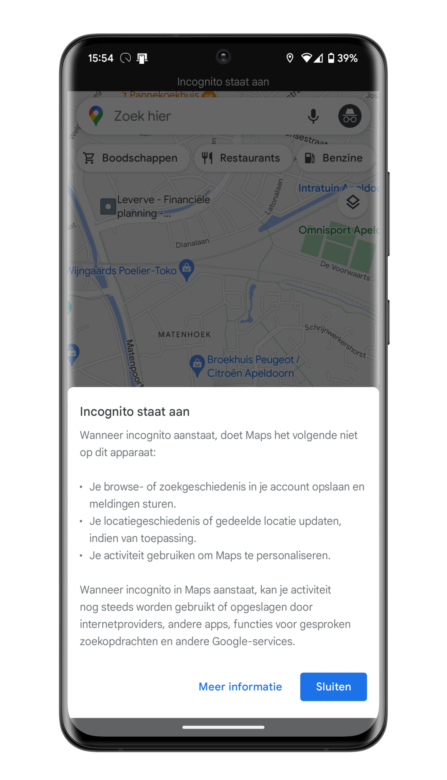 Using Google Maps incognito: this is how you turn on privacy mode