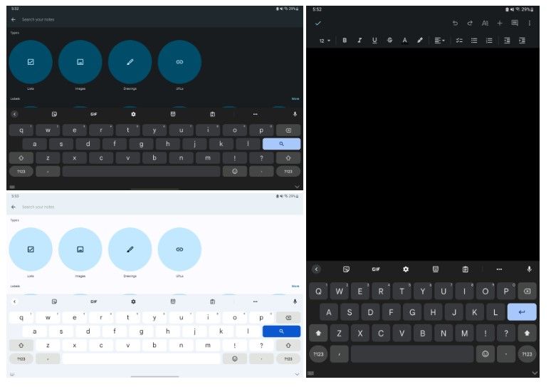Gboard finally works a lot better on tablets