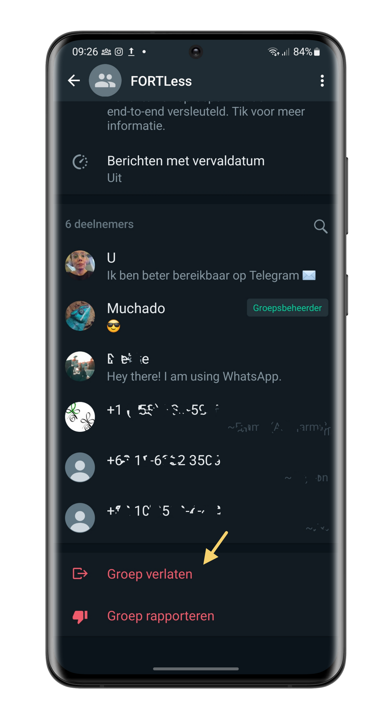 WhatsApp-groep verlaten: zo stap je uit een groepsapp