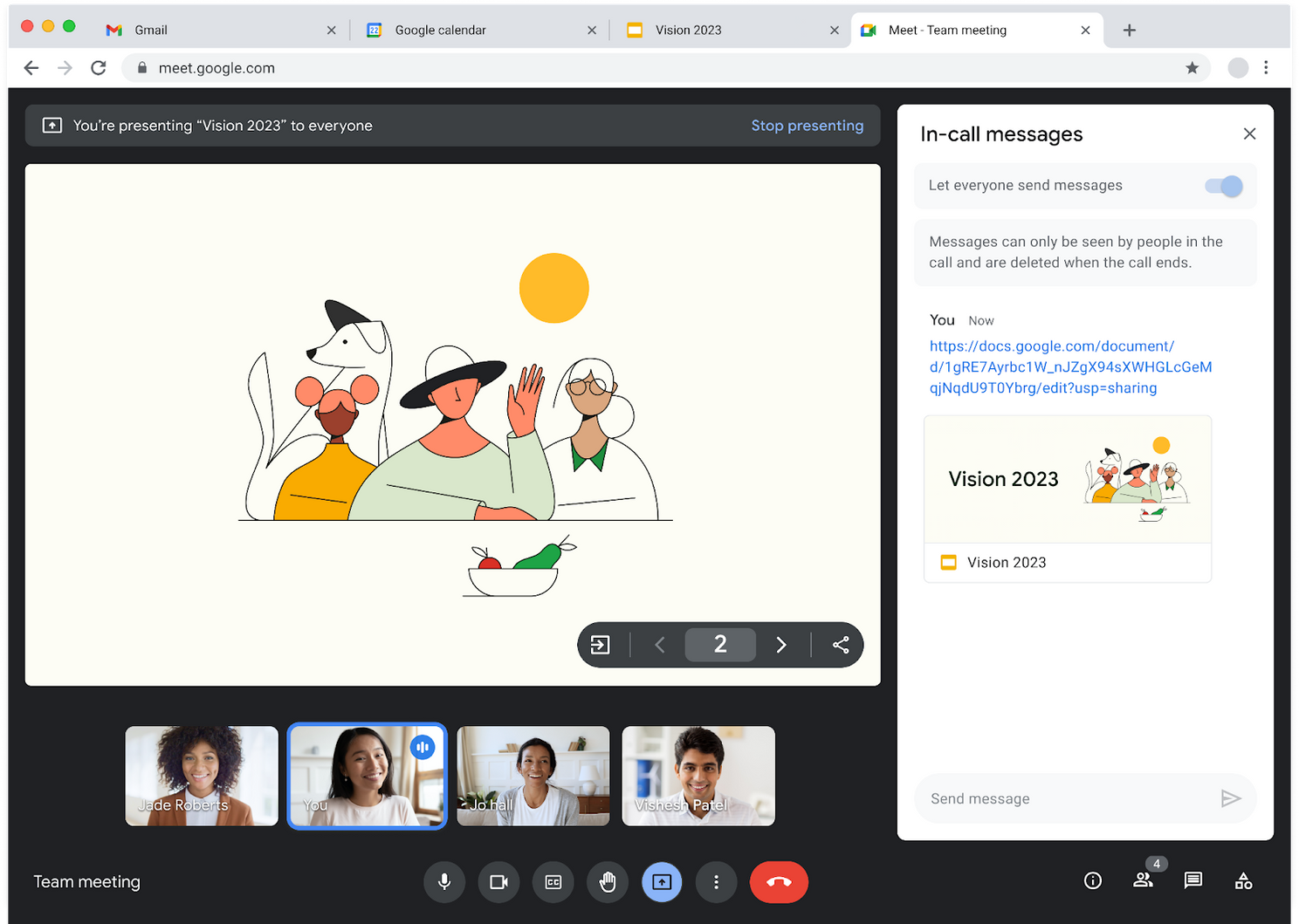 Google Meet makes it easier to share files