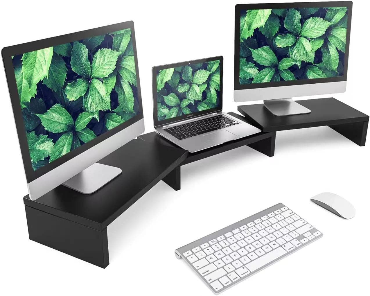 Tidy up your desk!  These monitor stands will help you (adv)