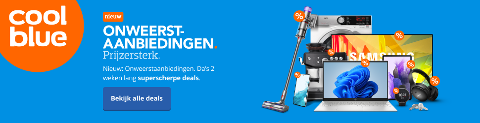 Coolblue onweerstaanbiedingen, dit zijn de leukste deals