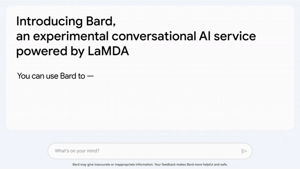 Google lanceert Bard: slimme taalbot voor zijn zoekmachine