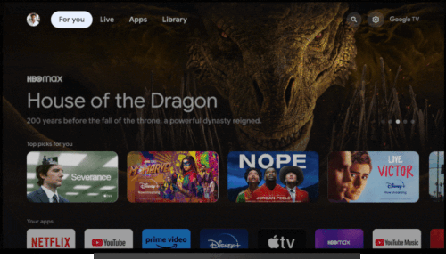 Google TV maakt het makkelijker om films en series te vinden