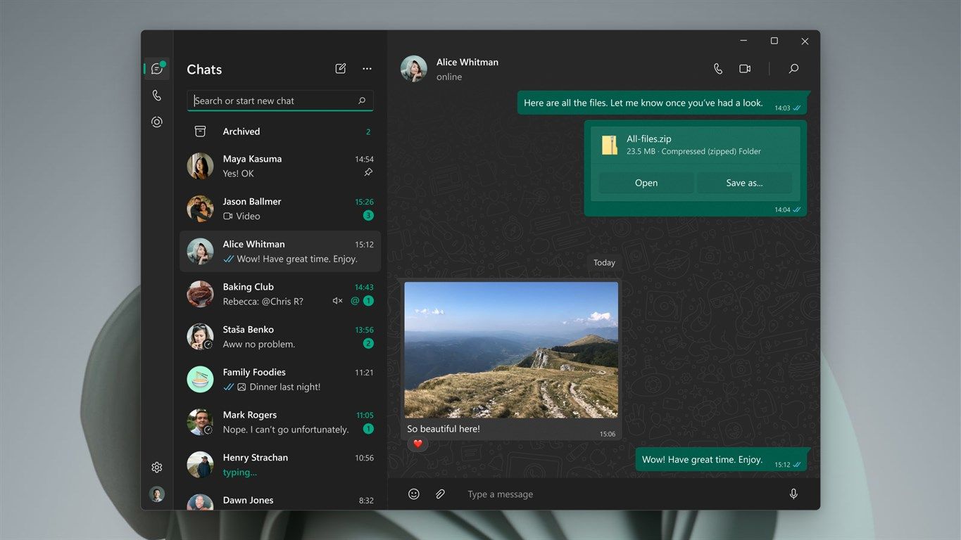 Brand new WhatsApp app for Windows is a lot faster
