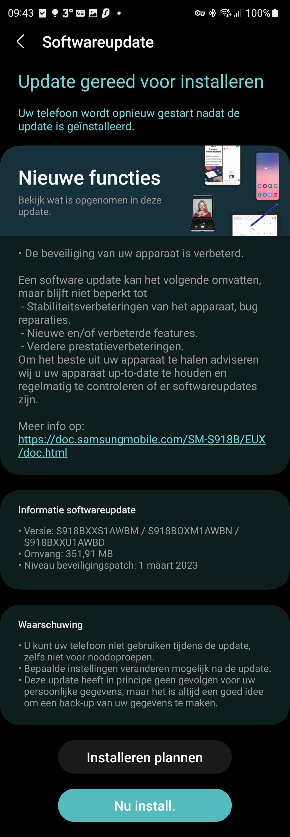Samsung sneller dan Google, beveiligingsupdate maart onderweg