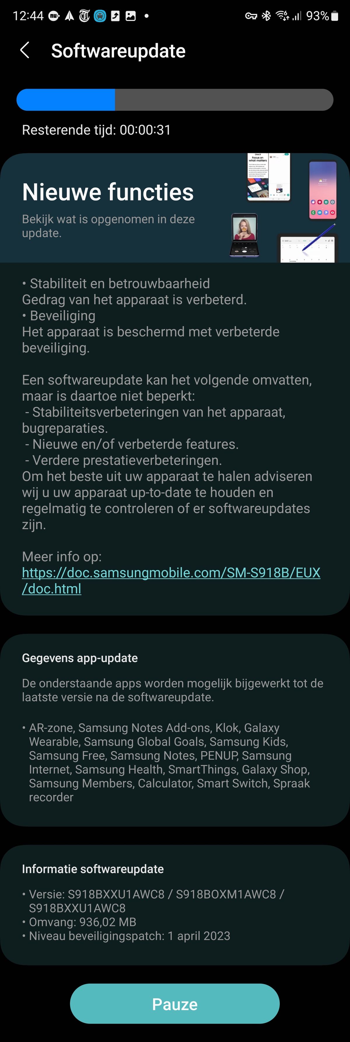 Bedankt, Eric!