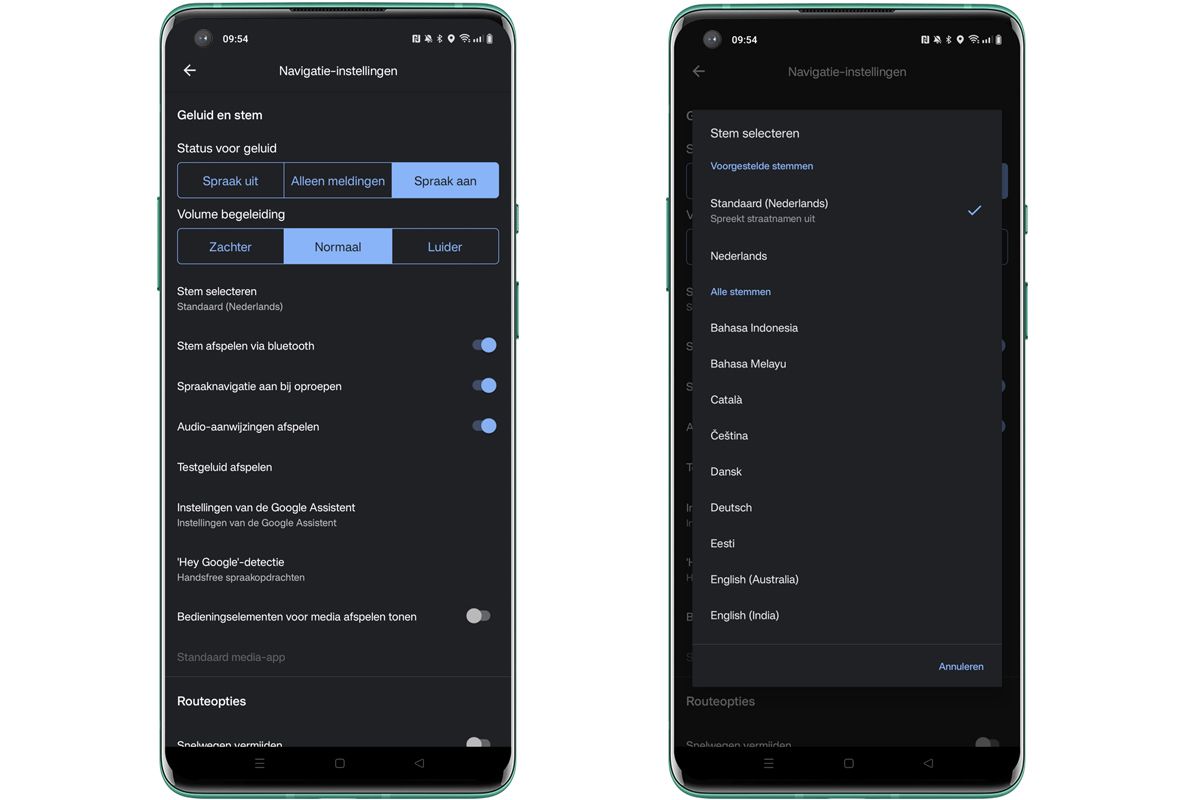 Zo verander je de stem van de navigatie in Google Maps of Waze