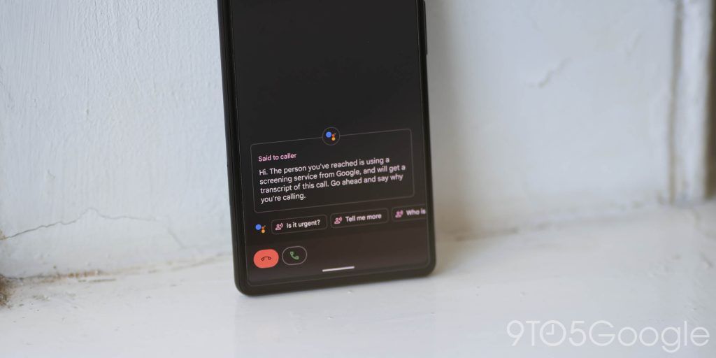 Google is testing a new call screen with AI for Pixel