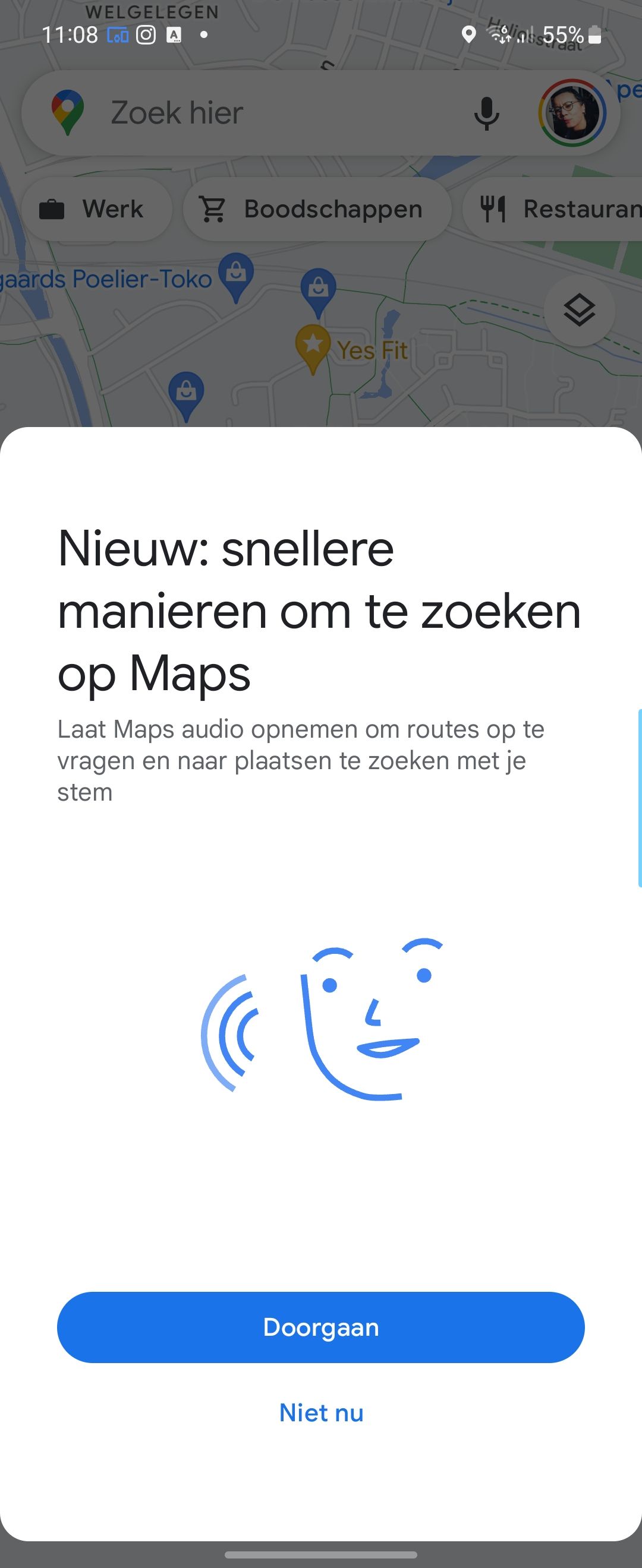 Google Maps krijgt een boost met Assistent-spraakherkenning