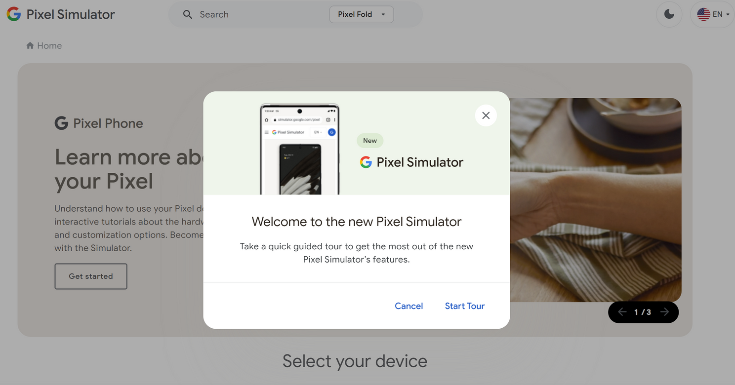 Google komt met nieuwe Pixel-simulator om je te helpen