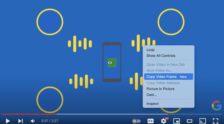 Chrome maakt het mogelijk om automatisch screenshots van video’s te maken