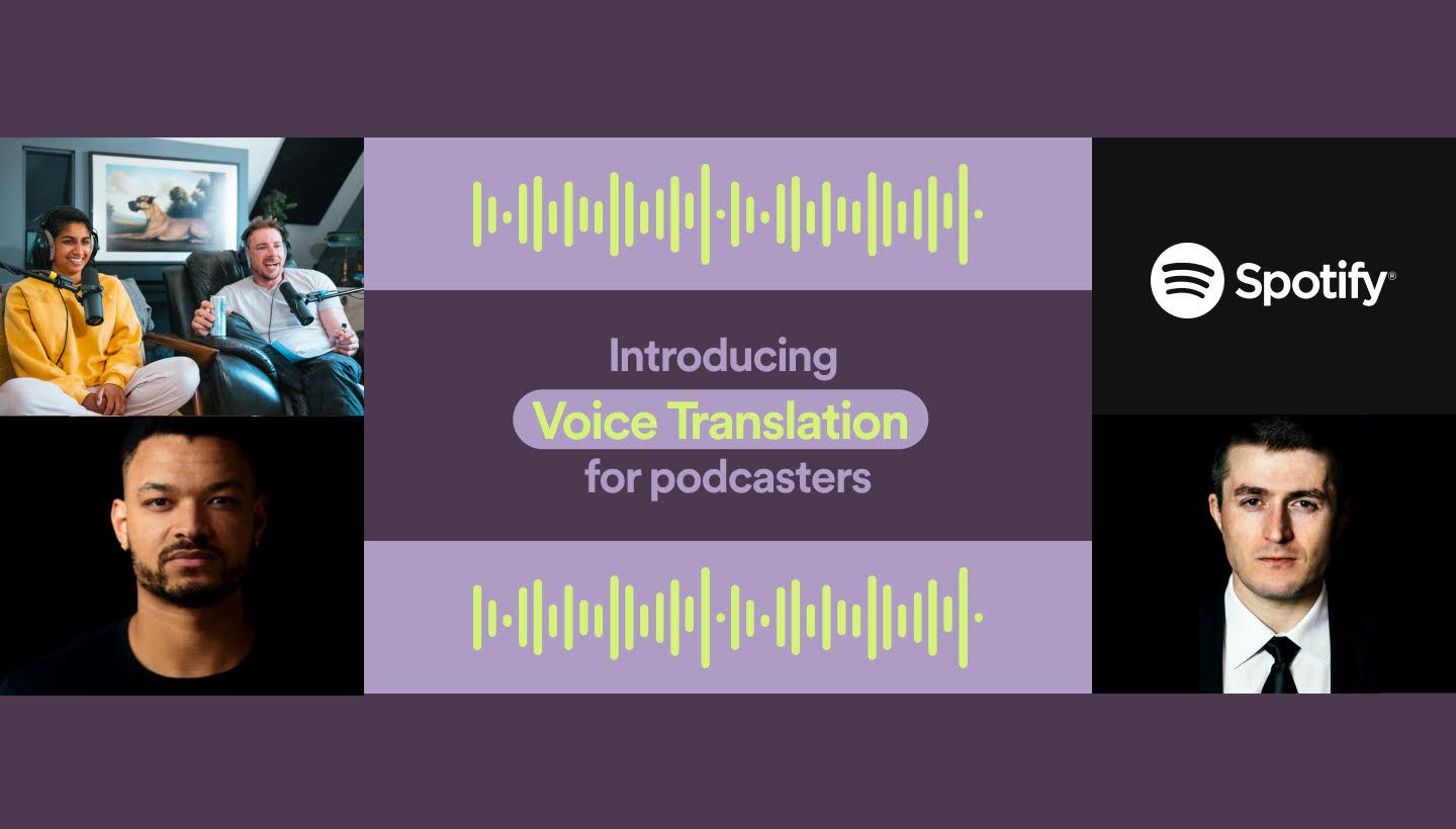 Spotify Voice Translation voor podcasts