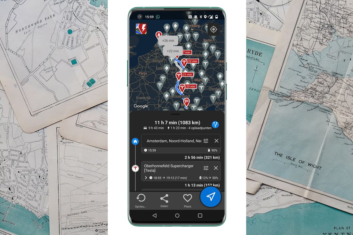 10 beste apps om laadpalen in de buurt te vinden