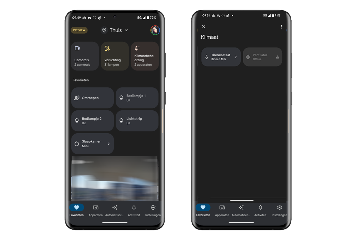 Google Home-app biedt nu meer camerafeeds en nieuwe klimaatbeheersingsopties
