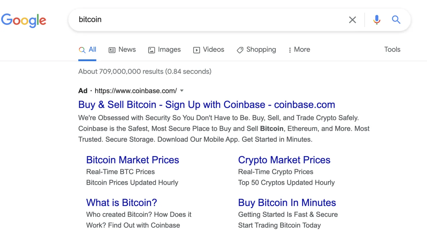 Vanaf vandaag accepteert Google weer advertenties van Bitcoin bedrijven