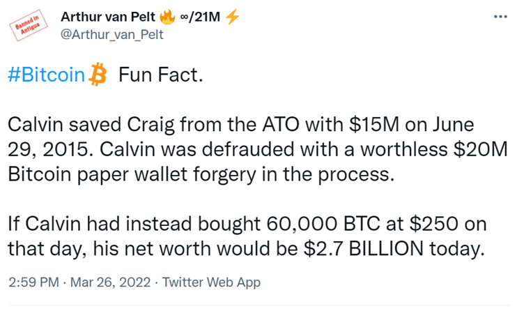 Blog: Craig Wright moet 43 miljoen rente betalen en verliest zwaar van bitcoin developers