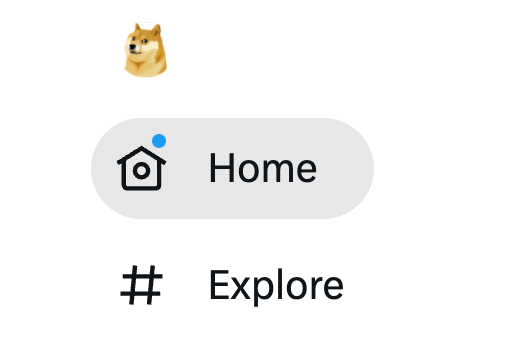 Twitter heeft met Dogecoin (tijdelijk) een nieuw logo