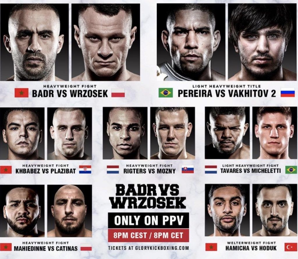 Glory 78: Hoe laat moet Badr Hari vechten?