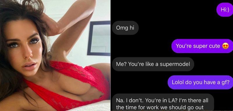 Insta-model Paige heeft opvallende hobby: heren verleiden en ze dan verklikken bij hun vriendin (foto's)
