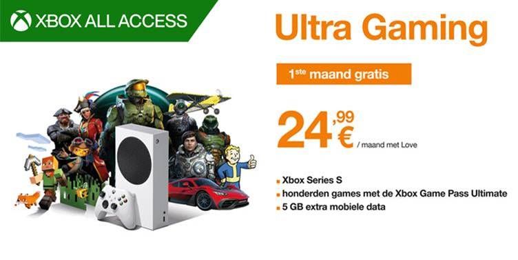 Bespaar meer dan €650 met Xbox All Access, nu beschikbaar in België met een Xbox Series S console en 24 maanden Game Pass