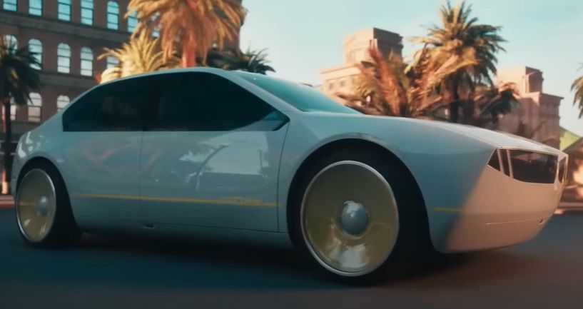 Arnold Schwarzenegger stelt op CES de BMW i Vision Dee voor, die in 32 kleuren kan veranderen