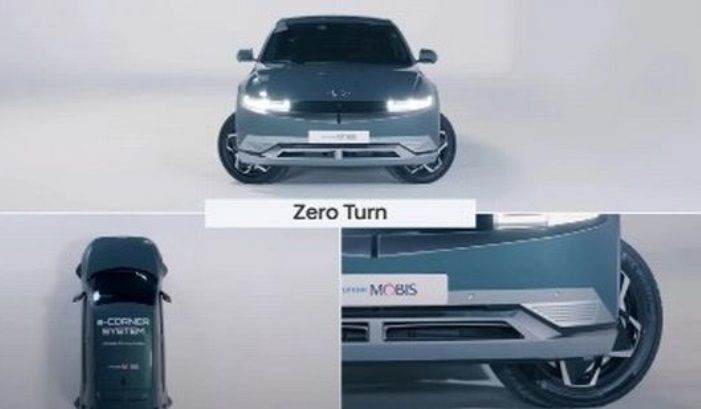 Hyundai onthult nieuwe auto die 'zijwaarts kan rijden als een krab' met vierwielbesturing