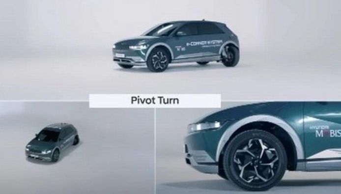 Hyundai onthult nieuwe auto die 'zijwaarts kan rijden als een krab' met vierwielbesturing