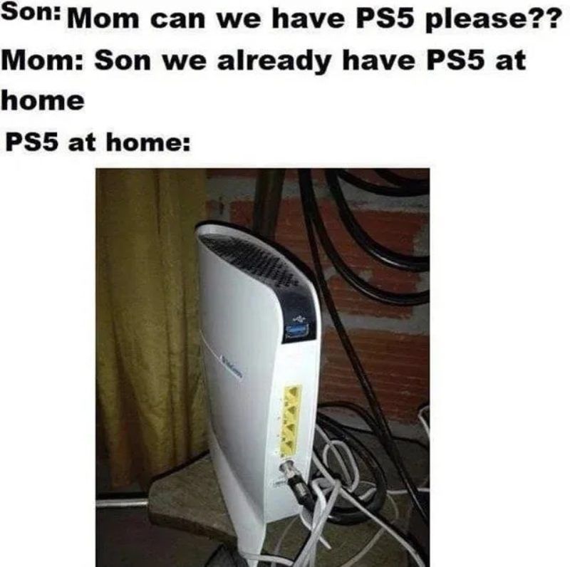 Deze 16 hilarische memes tonen hoe het internet lacht met het uiterlijk van de PlayStation 5 (foto's)