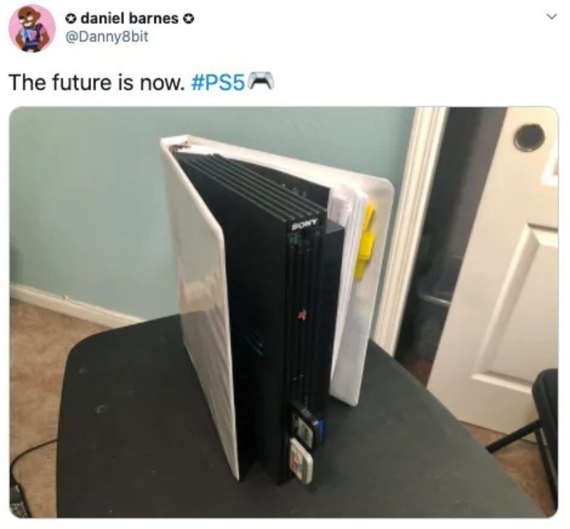 Deze 16 hilarische memes tonen hoe het internet lacht met het uiterlijk van de PlayStation 5 (foto's)