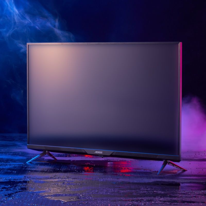 Vergeet een tv, deze AORUS FV43U 4K gaming monitor van 43 inch is geweldig voor gamers