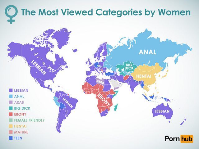 Dit is het soort porno waar vrouwen online het meeste naar op zoek gaan