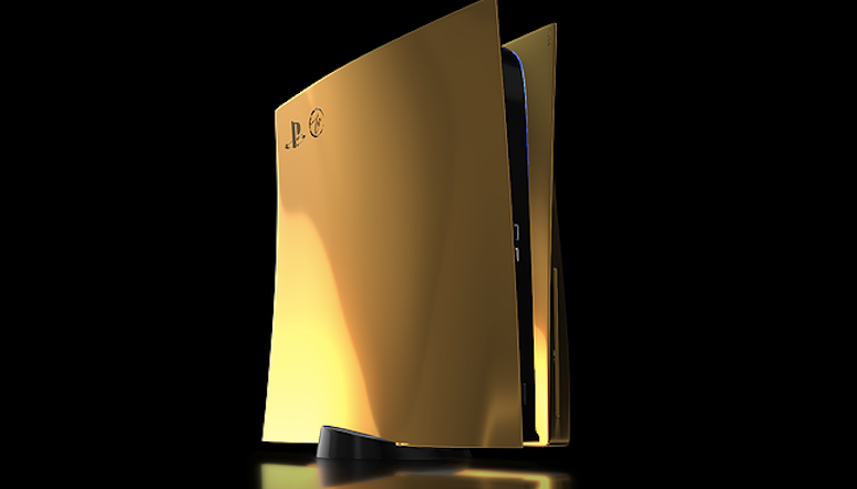 Vind je de witte PS5 lelijk? Deze 24 karaat gouden PlayStation 5 verschijnt nog in 2020
