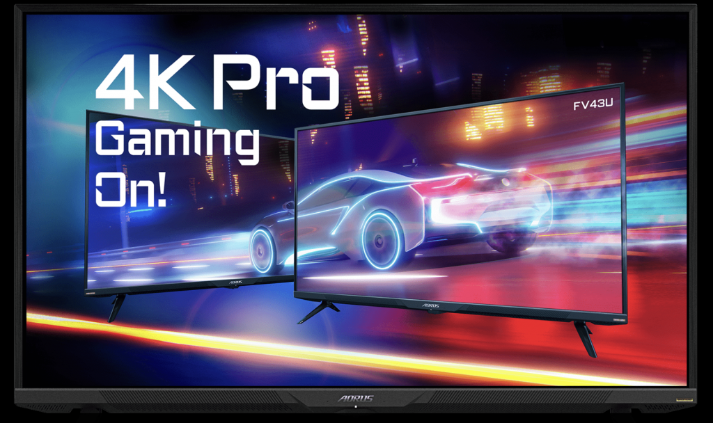 Vergeet een tv, deze AORUS FV43U 4K gaming monitor van 43 inch is geweldig voor gamers