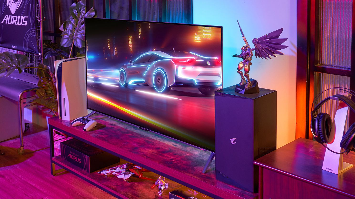 Vergeet een tv, deze AORUS FV43U 4K gaming monitor van 43 inch is geweldig voor gamers