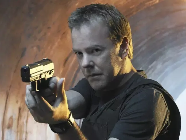 Kiefer Sutherland in 24 (Credit: 20th Century Fox)