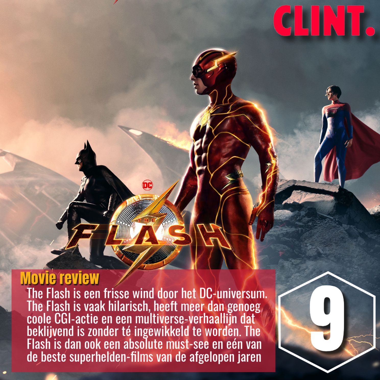 Movie review: The Flash - Hilarisch, waanzinnig en één van de beste superhelden-films ooit